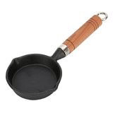Egg Pan Nonstick Paint Coating Scald Proof Handle Cast Iron Antirust Omelette Pan for Fried Egg Hot Oil