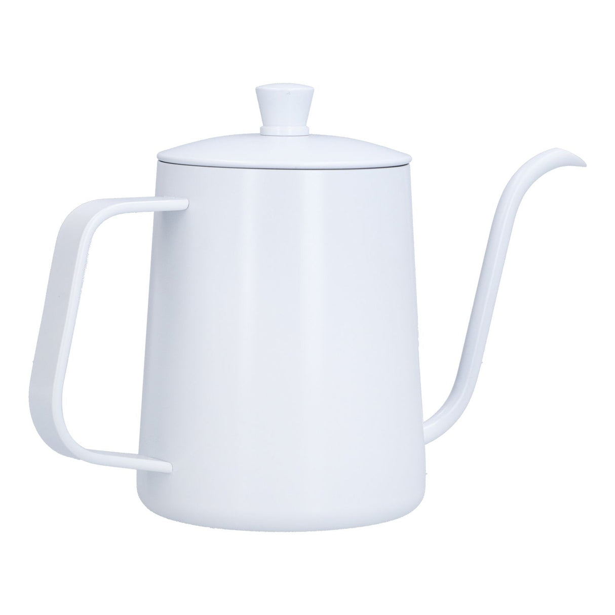 Coffee Kettle Stainless Steel Mini Portable White Thin Mouth Pour Over Kettle for Travelling Camping Tea Coffee
