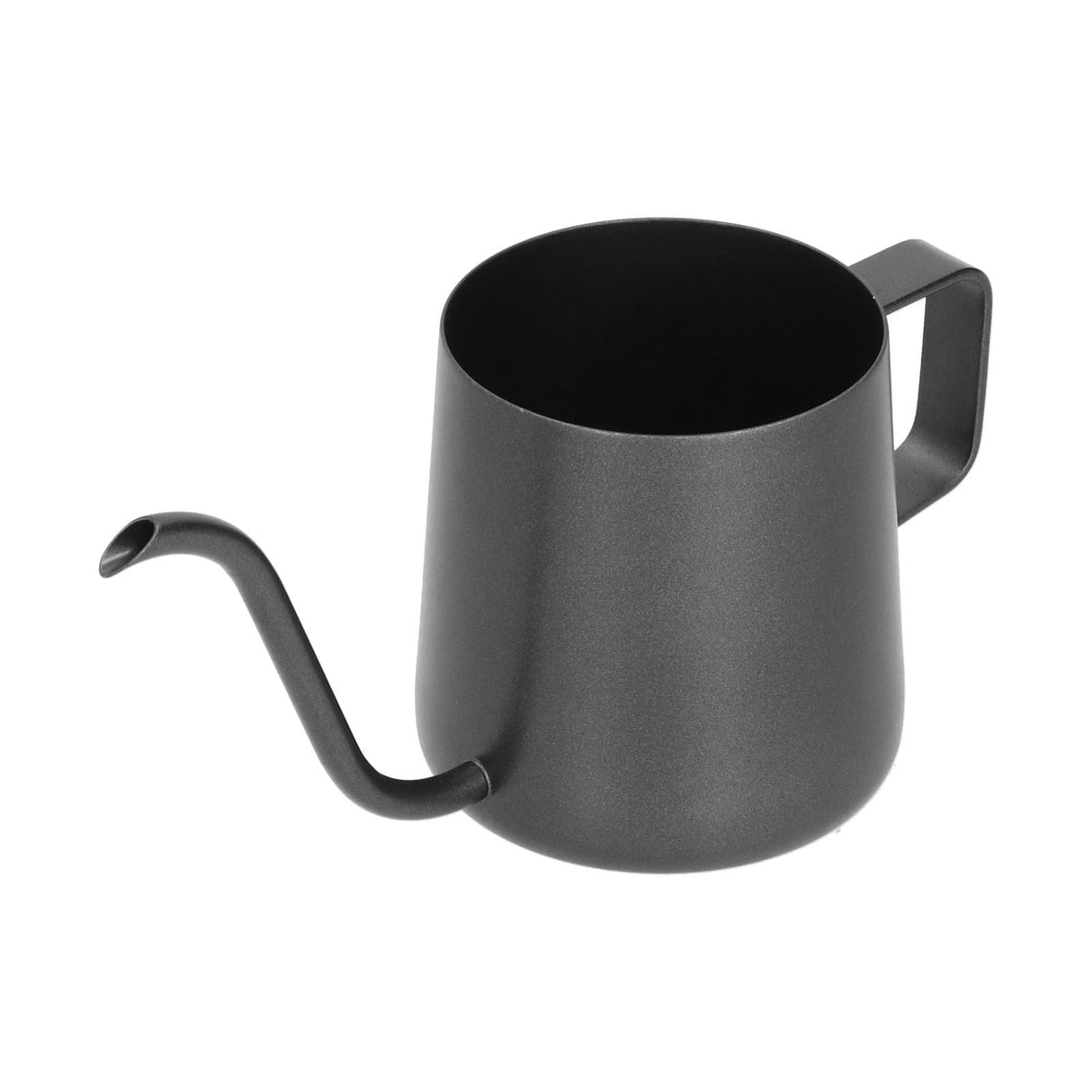 250ml Stainless Steel Hanging Ear Coffee Pot Gooseneck Spout Tea Kettle Pour Over Pot Black