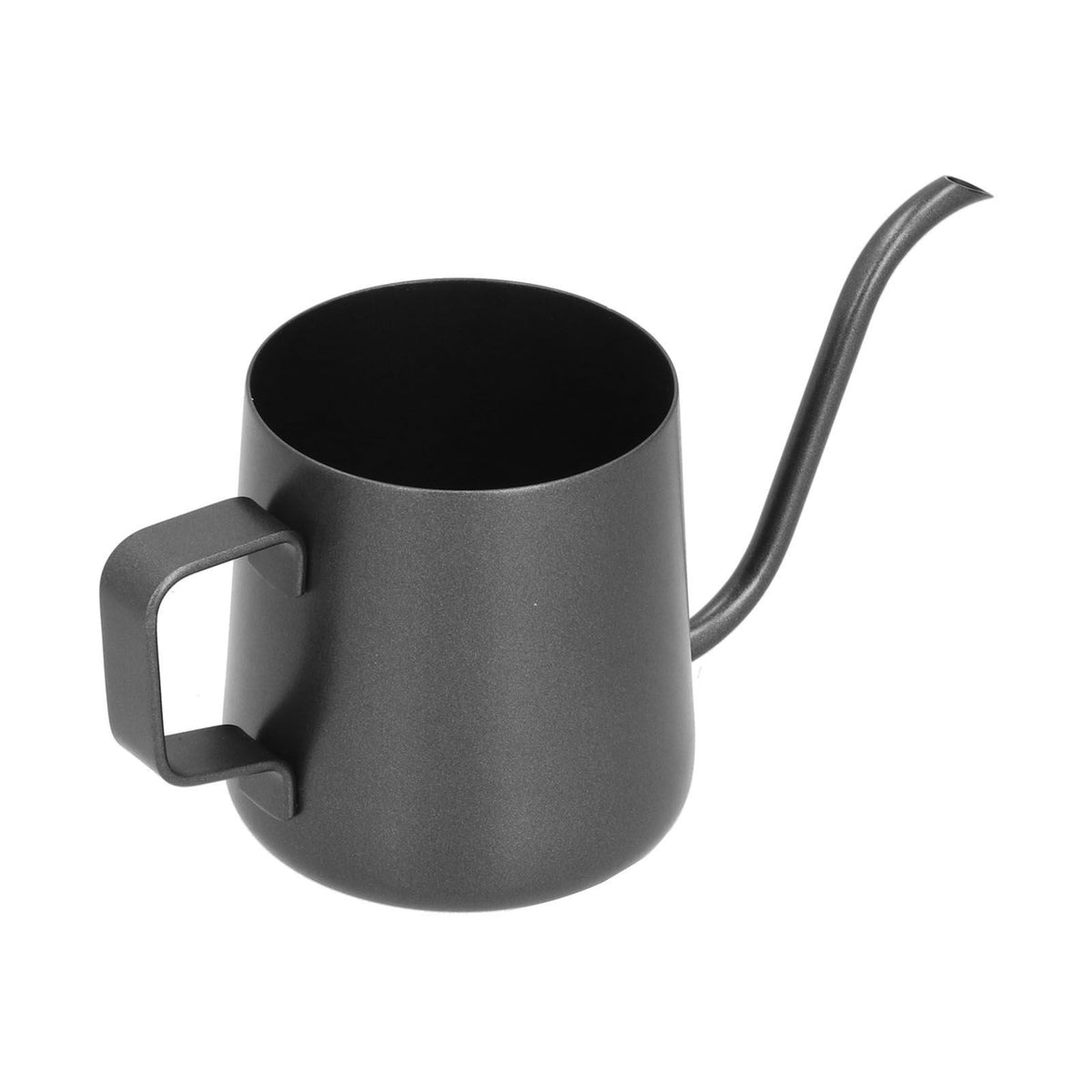 250ml Stainless Steel Hanging Ear Coffee Pot Gooseneck Spout Tea Kettle Pour Over Pot Black