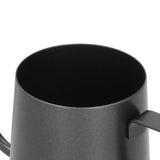 250ml Stainless Steel Hanging Ear Coffee Pot Gooseneck Spout Tea Kettle Pour Over Pot Black