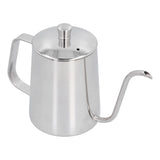 600ml 304 Stainless Steel Coffee Kettle Gooseneck Pour Over Coffee Pot for Home Kitchen - Front View