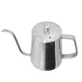 600ml 304 Stainless Steel Coffee Kettle Gooseneck Pour Over Coffee Pot for Home Kitchen