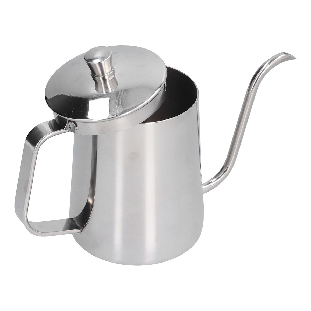 600ml 304 Stainless Steel Coffee Kettle Gooseneck Pour Over Coffee Pot for Home Kitchen