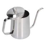 600ml 304 Stainless Steel Coffee Kettle Gooseneck Pour Over Coffee Pot for Home Kitchen