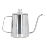 600ml 304 Stainless Steel Coffee Kettle Gooseneck Pour Over Coffee Pot for Home Kitchen