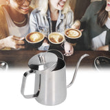 600ml 304 Stainless Steel Coffee Kettle Gooseneck Pour Over Coffee Pot for Home Kitchen - Extra Image