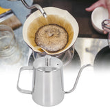 600ml 304 Stainless Steel Coffee Kettle Gooseneck Pour Over Coffee Pot for Home Kitchen - Extra Image