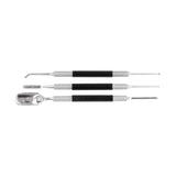 3Pcs/Set Stainless Steel Coffee Latte Needle Latte Art Pen Coffee Decorating Tool for Home