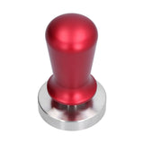 58mm Diameter Coffee Powder Tamper Stainless Steel Coffee Press Hammer Supplies for KitchenRed
