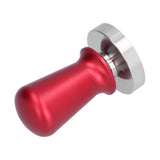 58mm Diameter Coffee Powder Tamper Stainless Steel Coffee Press Hammer Supplies for KitchenRed