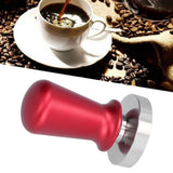 58mm Diameter Coffee Powder Tamper Stainless Steel Coffee Press Hammer Supplies for KitchenRed - Extra Image