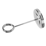 Table Number Holder Stainless Steel Durable Fade Resistant Lightweight Picture Clip for Hotel Restaurant10.5cm Silver