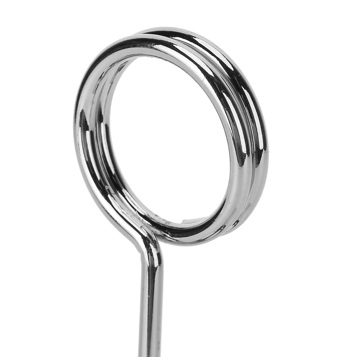 Table Number Holder Stainless Steel Durable Fade Resistant Lightweight Picture Clip for Hotel Restaurant10.5cm Silver