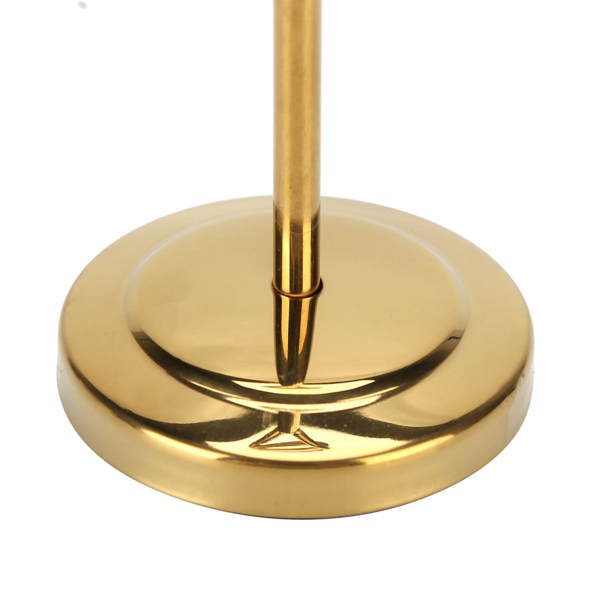 Table Number Holder Stainless Steel Durable Fade Resistant Lightweight Picture Clip for Hotel Restaurant15.5cm Gold