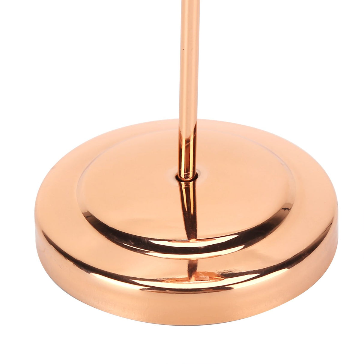 Table Number Holder Stainless Steel Durable Fade Resistant Lightweight Picture Clip for Hotel Restaurant15.5cm Rose Gold