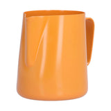 400ml PTFE Pointed Mouth Milk Frothing Jug Stainless Steel Coffee Jug for Home KitchenOrange - Extra Image