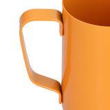 400ml PTFE Pointed Mouth Milk Frothing Jug Stainless Steel Coffee Jug for Home KitchenOrange - Extra Image