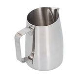 400ml 304 Stainless Steel Coffee Jug Oblique Mouth Milk Frothing Jug for Home Kitchen