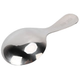 Stainless Steel Scoop Multifunctional Short Handle Ice Cream Sugar Tea Salt Coffee Spoon - Low Angle
