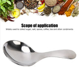 Stainless Steel Scoop Multifunctional Short Handle Ice Cream Sugar Tea Salt Coffee Spoon - Extra Image