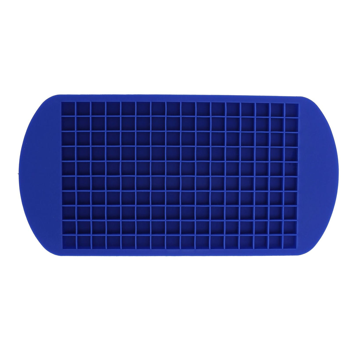 160 Grid Ice Tray Square Flexible Silicone High Temperature Resistant Mini Ice Cube Mold for Home RestaurantBlue