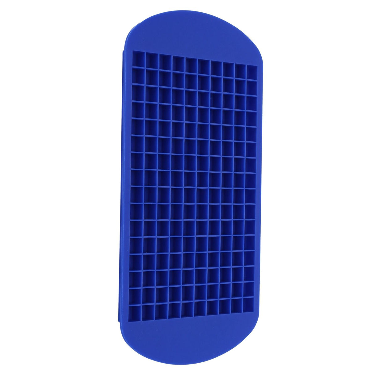 160 Grid Ice Tray Square Flexible Silicone High Temperature Resistant Mini Ice Cube Mold for Home RestaurantBlue