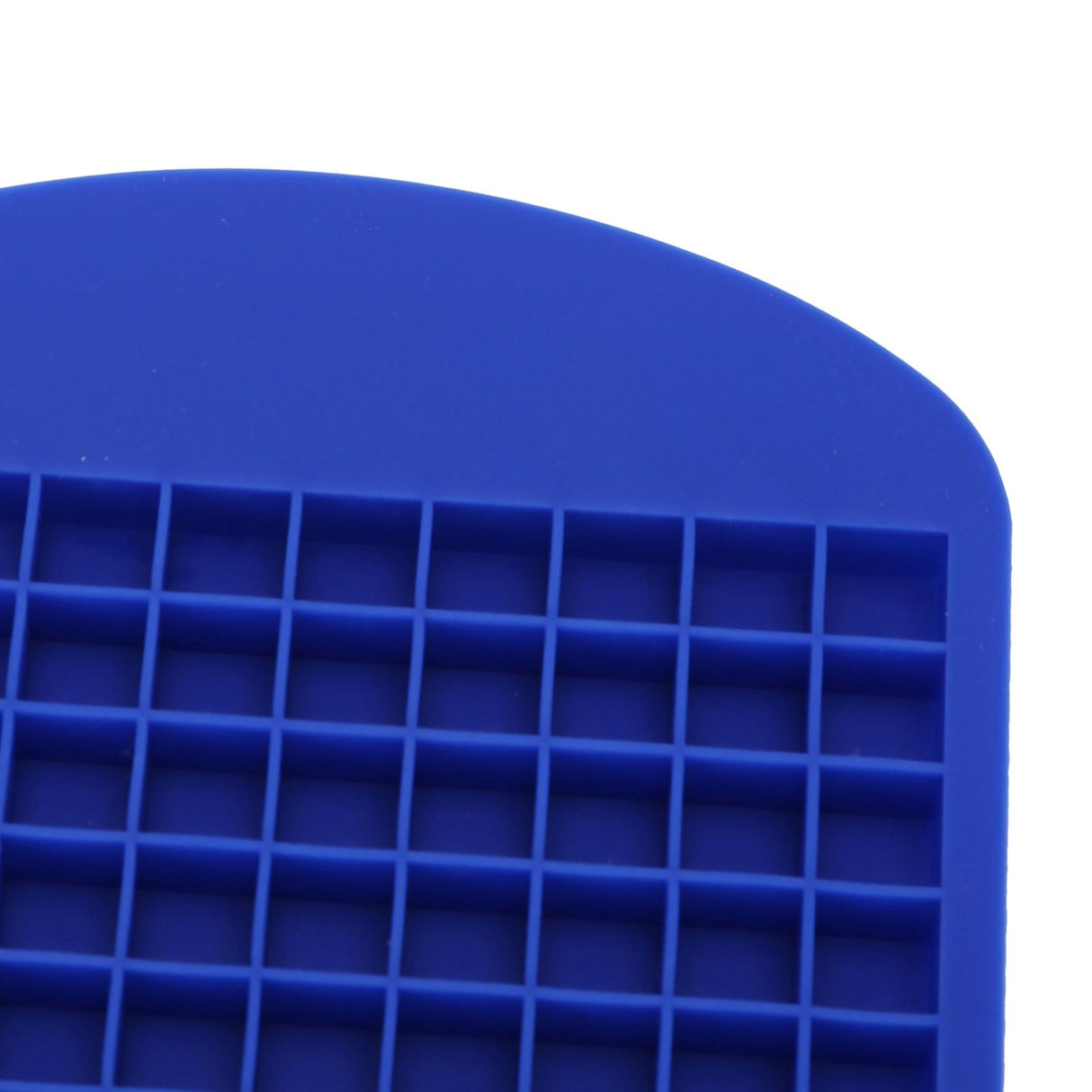 160 Grid Ice Tray Square Flexible Silicone High Temperature Resistant Mini Ice Cube Mold for Home RestaurantBlue