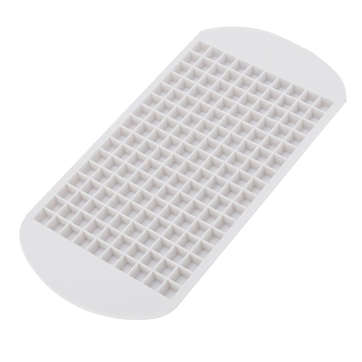 160 Grid Ice Tray Square Flexible Silicone High Temperature Resistant Mini Ice Cube Mold for Home RestaurantWhite
