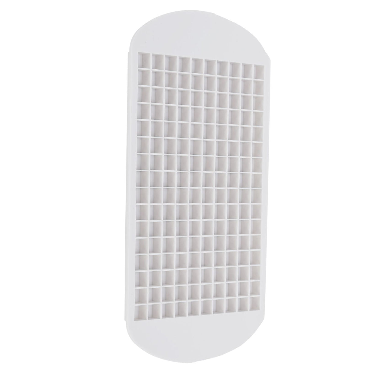 160 Grid Ice Tray Square Flexible Silicone High Temperature Resistant Mini Ice Cube Mold for Home RestaurantWhite