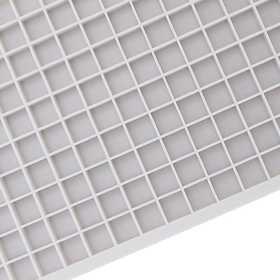 160 Grid Ice Tray Square Flexible Silicone High Temperature Resistant Mini Ice Cube Mold for Home RestaurantWhite