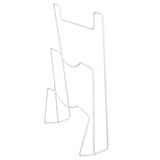 Wrought Iron Cabinet Door Mount Pot Lid Organizer Cutting Board Holder Kitchen Cookware Storage