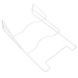 Wrought Iron Cabinet Door Mount Pot Lid Organizer Cutting Board Holder Kitchen Cookware Storage