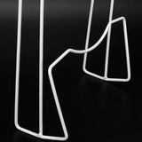 Wrought Iron Cabinet Door Mount Pot Lid Organizer Cutting Board Holder Kitchen Cookware Storage - Extra Image