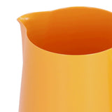 600ml Stainless Steel Frothing Pitcher Milk Coffee Frothing Jug with Pointed Spout for HomeOrange