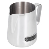 600ml Stainless Steel Frothing Cup Milk Coffee Frothing Pitcher with Thermometer Sticker - Side View