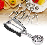 Cookie Scoop Stainless Steel Multifunctional Manual Portable Ice Cream Scooper for Home HotelJ10190P 39mm - Extra Image
