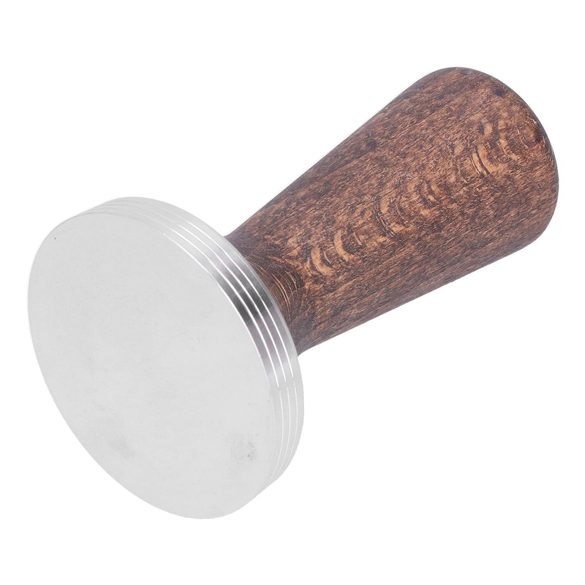 58mm Tamper Tool Black Walnut 304 Stainless Steel Portable Coffee Tamper for Home Coffee Shop