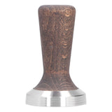 58mm Tamper Tool Black Walnut 304 Stainless Steel Portable Coffee Tamper for Home Coffee Shop