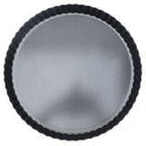 9in Bakeware Carbon Steel Baking Pan with Movable Chassis and Wavy Edge Nonstick Black for Family Baking9in Movable Chassis Pie Pan
