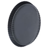 9in Bakeware Carbon Steel Baking Pan with Movable Chassis and Wavy Edge Nonstick Black for Family Baking9in Movable Chassis Pie Pan - Extra Image