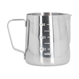 400ml Stainless Steel Frothing Cup Pointed Spout Coffee Art Pitcher Milk Steaming Jug with Scale - Extra Image