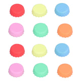 Silicone Beer Bottle Caps Reusable Round Glass Bottle Stopper Kitchen Gadgets for Home Restaurant