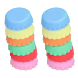 Silicone Beer Bottle Caps Reusable Round Glass Bottle Stopper Kitchen Gadgets for Home Restaurant