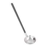 26CM Stainless Steel Round Spoon Hot Pot Ladle Dinnerware for Home Kitchen Restaurant HotelSoup Spoon - Low Angle