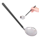 26CM Stainless Steel Round Spoon Hot Pot Ladle Dinnerware for Home Kitchen Restaurant HotelSoup Spoon