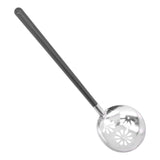 26CM Stainless Steel Round Spoon Hot Pot Ladle Dinnerware for Home Kitchen Restaurant HotelColander - Side View
