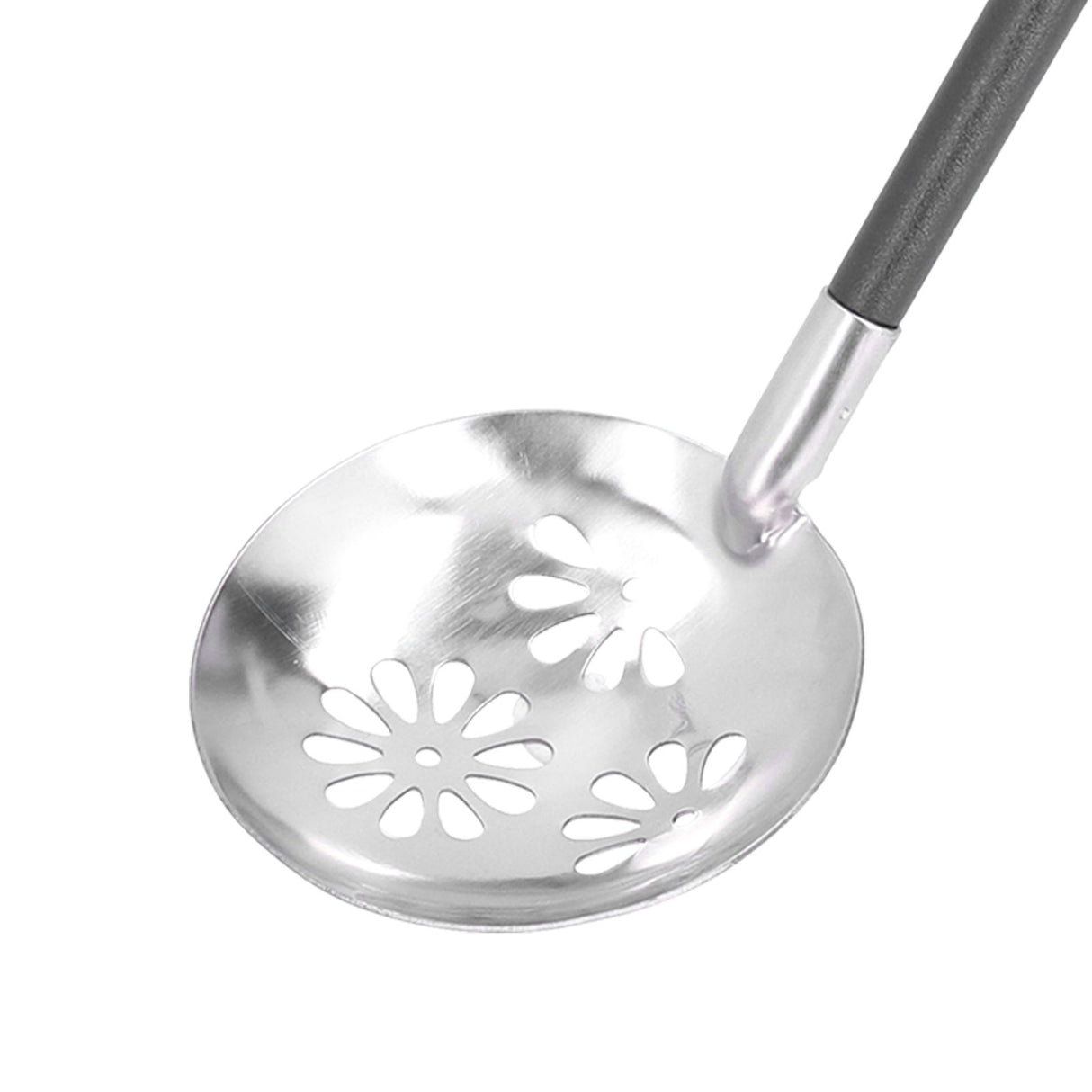 26CM Stainless Steel Round Spoon Hot Pot Ladle Dinnerware for Home Kitchen Restaurant HotelColander