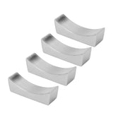 4Pcs Stainless Steel Chopstick Rest Boat Shape Chopstick Spoon Knife Fork Cutlery Holder