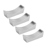 4Pcs Stainless Steel Chopstick Rest Boat Shape Chopstick Spoon Knife Fork Cutlery Holder - Extra Image